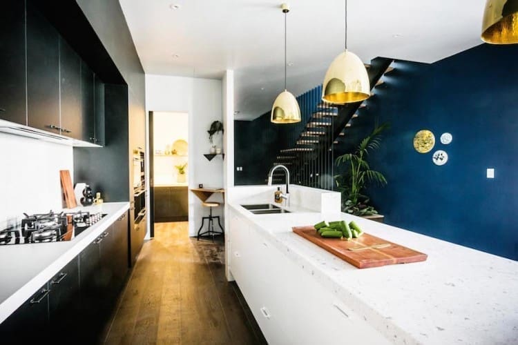 Michael and Carlene kitchen on the Block Glasshouse