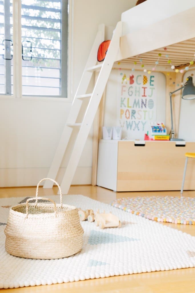 Kids bedroom in Chloe Brookman home