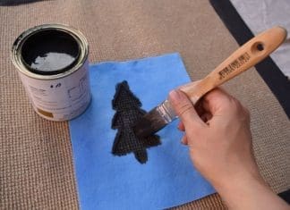 Paint christmas trees