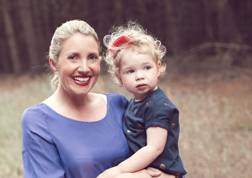 Kristy and daughter