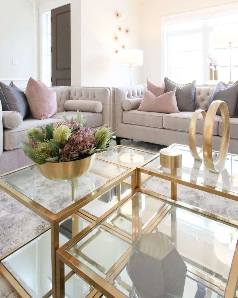 grey living room design