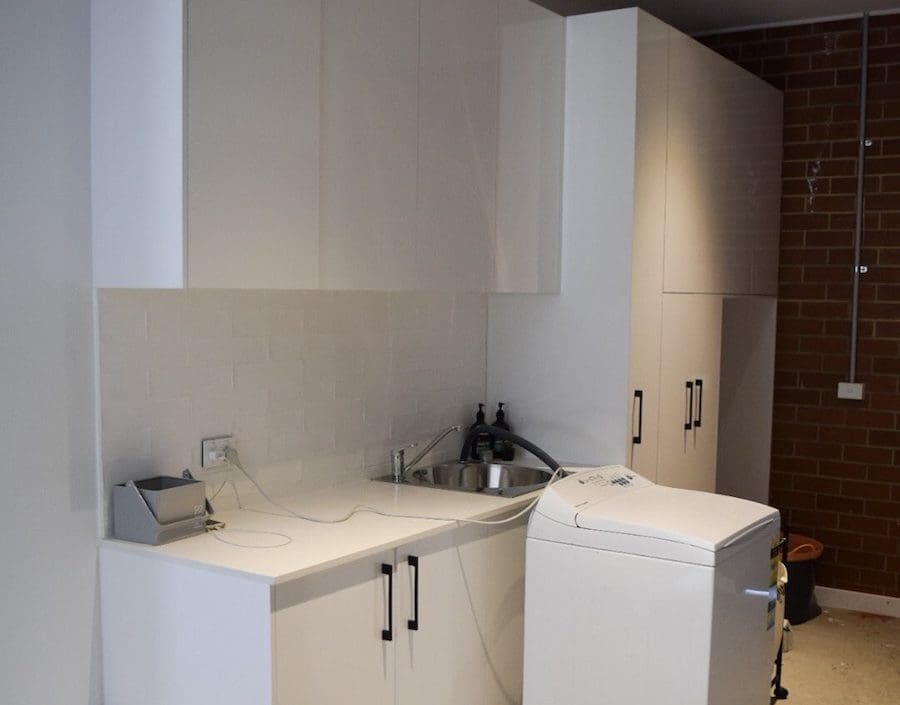 Laundry cabinetry