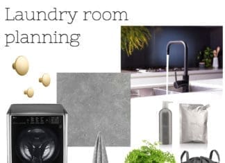 Laundry mood board