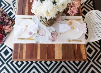 Birdseye place settings