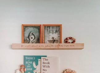 Personalised shelf by Kids Kulture