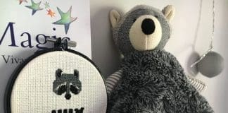 Finished cross-stitch