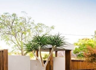Landscaped front garden