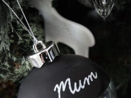 Blackboard bauble