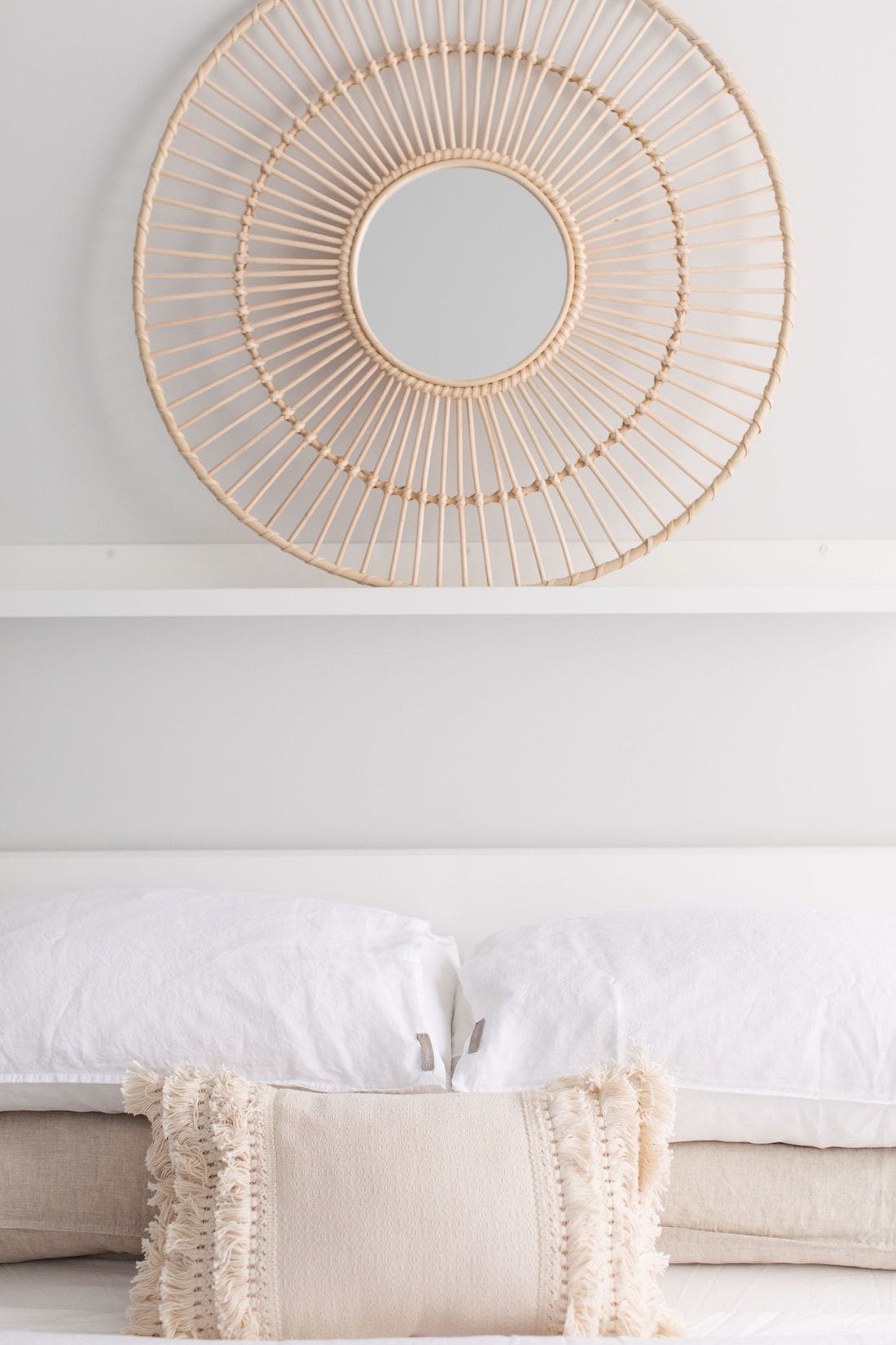 Mirror front on