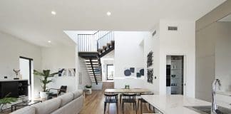 Elevated Living split level design