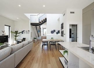 Elevated Living split level design
