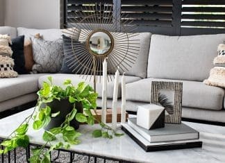 Wanderlust coffee table styling