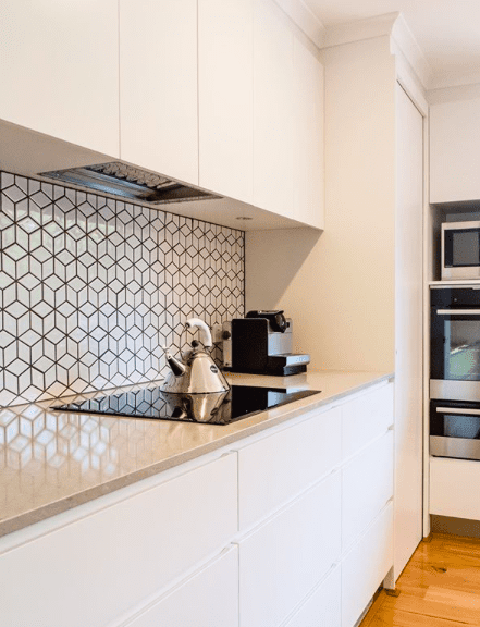 White mosaic kitchen splash back pick the right kitchen splashback tile