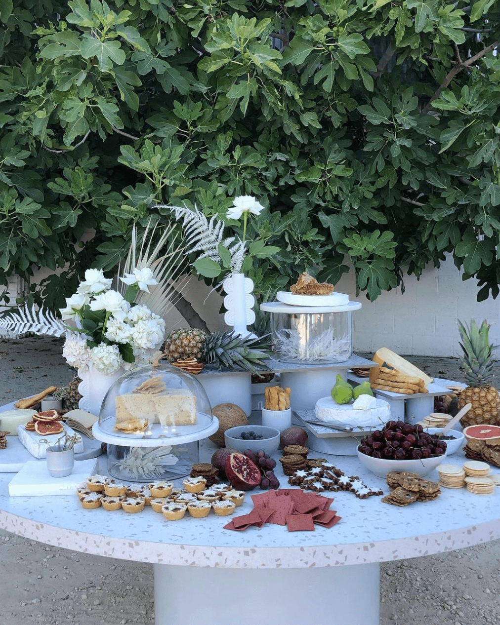 Wedding grazing table
