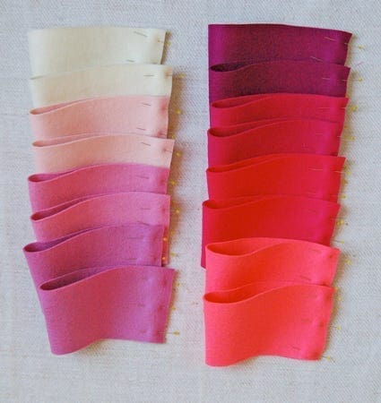 Sewing felt coffee sleeve
