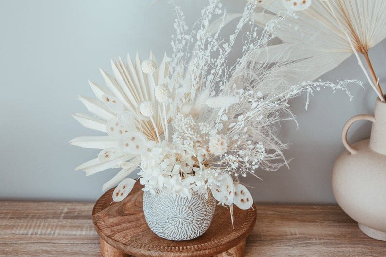 Dried floral arrangement by The Peach Fox Designs