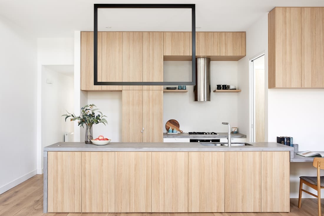 Dot's House_Atlas Architects_kitchen in modest extension