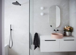 Completed bathroom