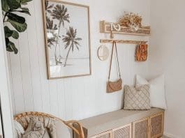 Kmart rattan sideboard mudroom bench seat