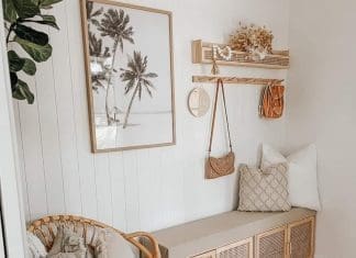 Kmart rattan sideboard mudroom bench seat