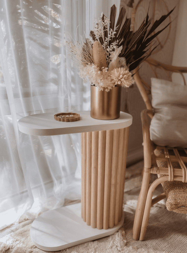 Kmart Hugo side table with a makeover