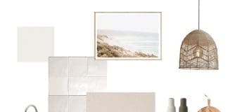 Serene kitchen scheme