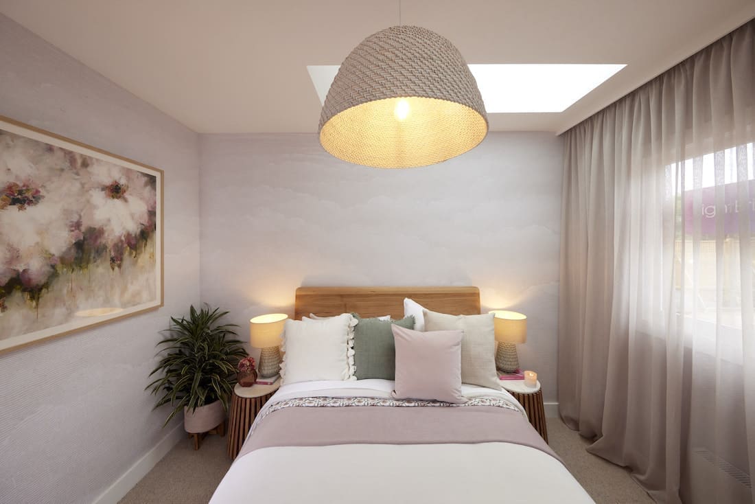 Guest bedroom of Mitch and Mark