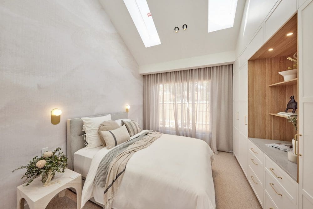 Guest bedroom from The Block 2021