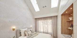 Guest bedroom from The Block 2021