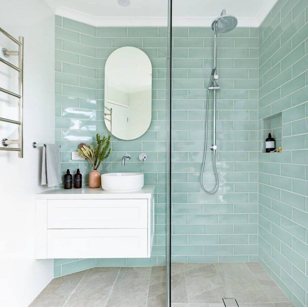 Subway_Newspaces_Blue bathroom tiles