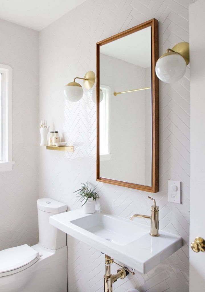 Timber bathroom mirror what bathroom mirror to buy