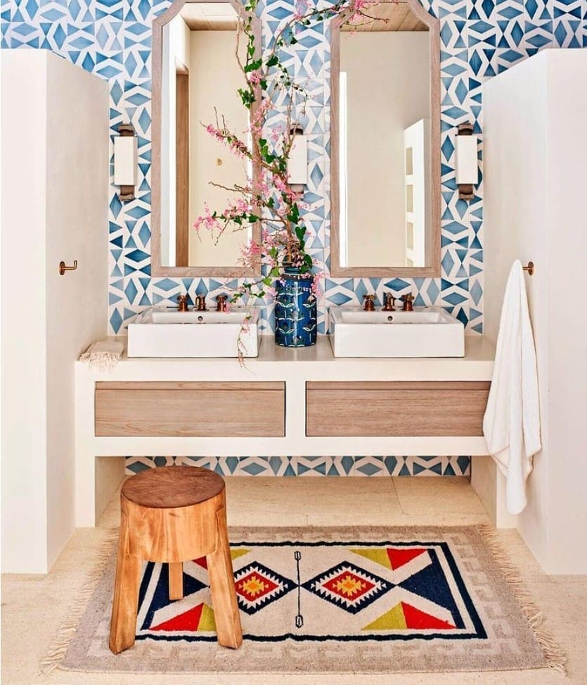 Pattern_In.magine_Blue bathroom tiles