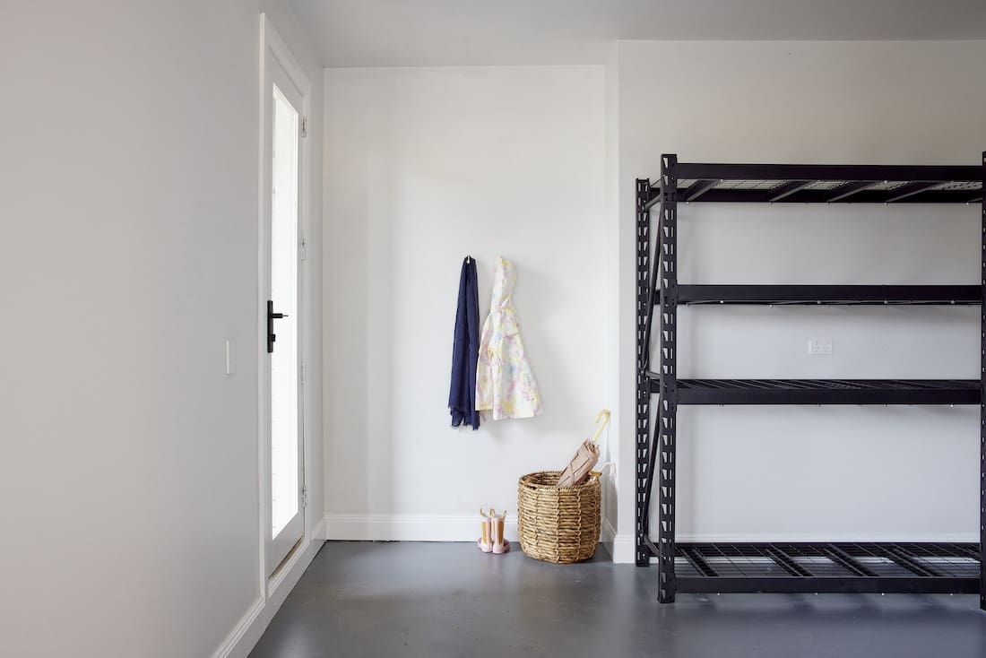 Storage in garage