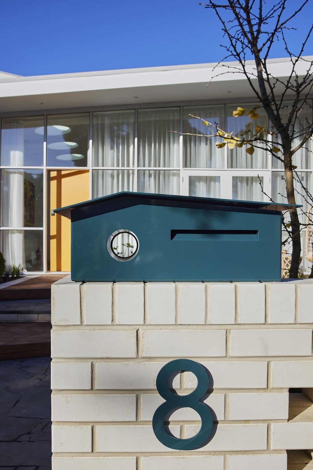 Miniature house letter box