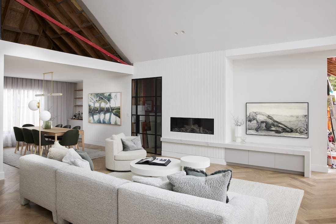 Living and dining space