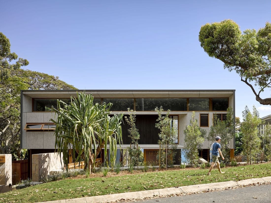 Front of Nannygai house on North Stradbroke Island