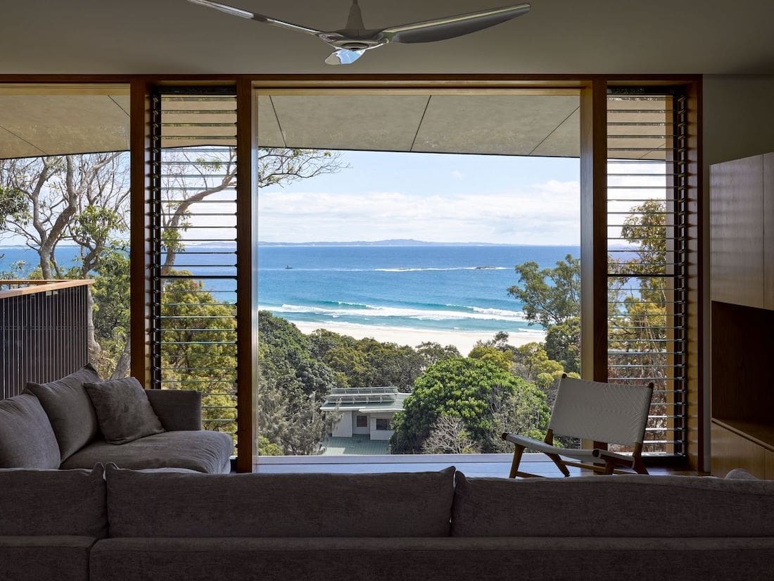 View from living room inside Nannygai