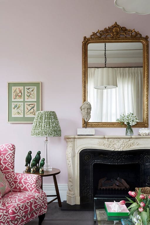 Louis 15th fireplace in honed Galala Limestone by Richard Ellis