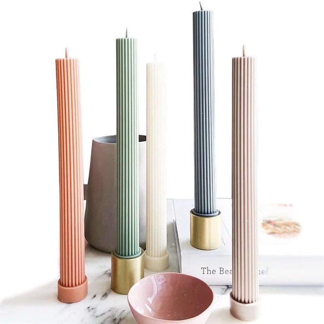 column pillar candle