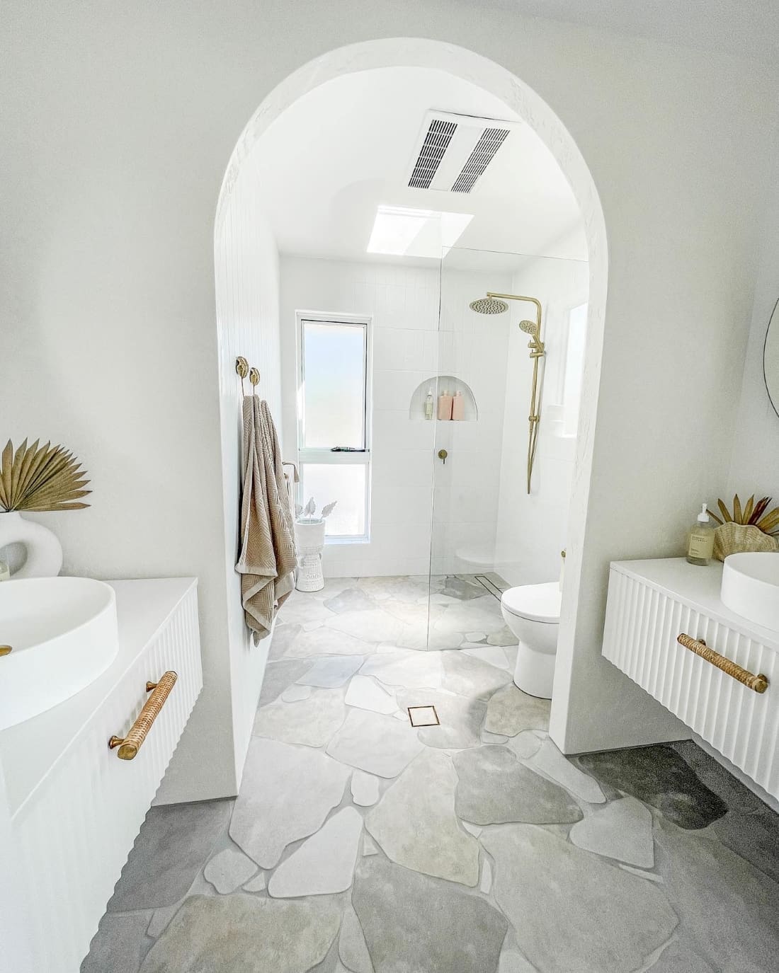 Coastal bathroom coastal ensuite makeover