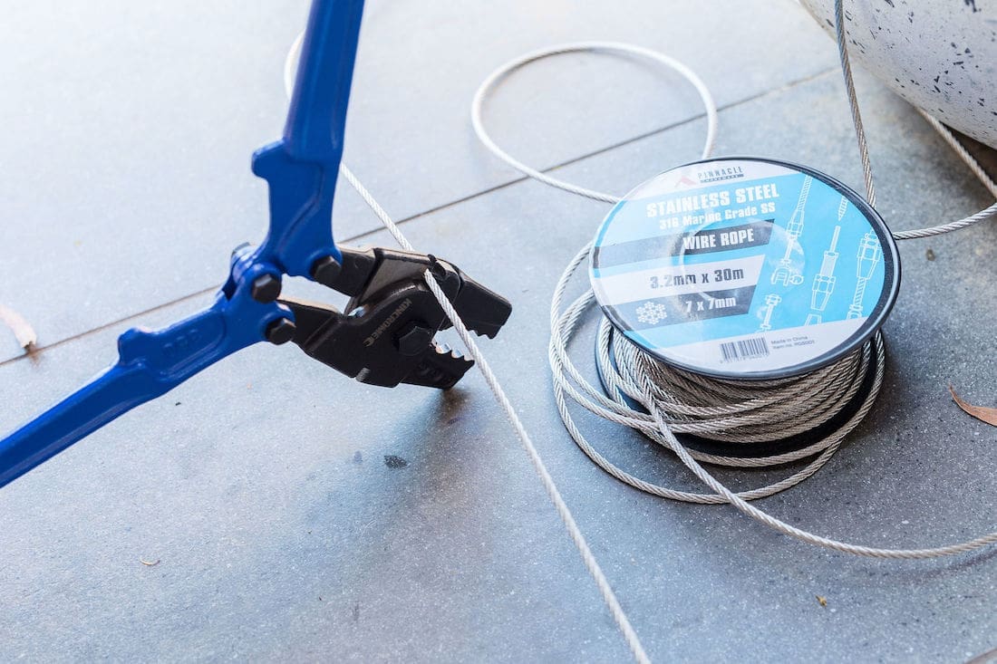 Cut wire to length