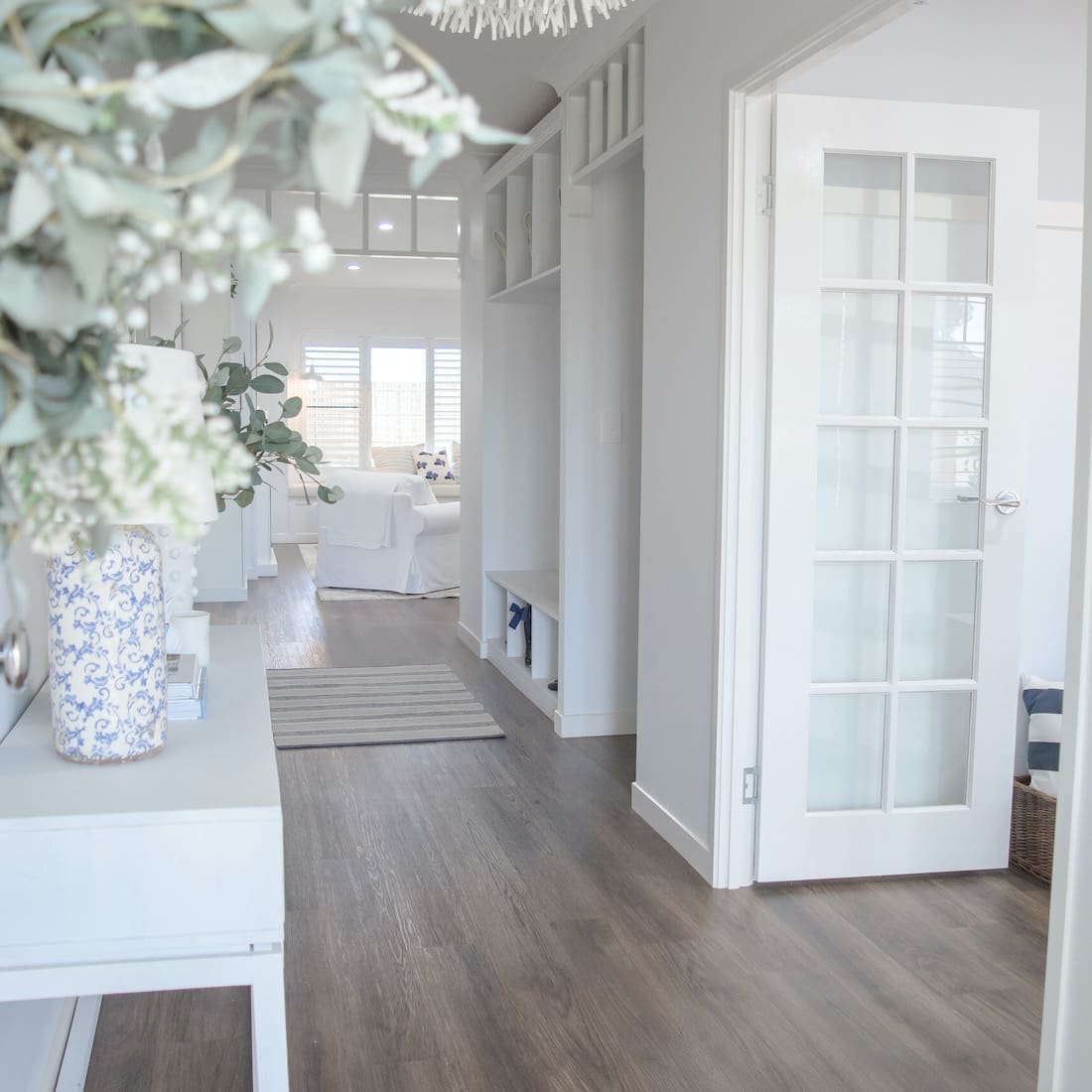 Hamptons hallway