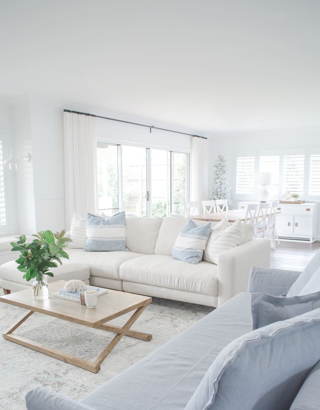 White kitchen and butler's pantry _ classic coastal home