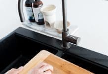 Scrub mix over chopping board