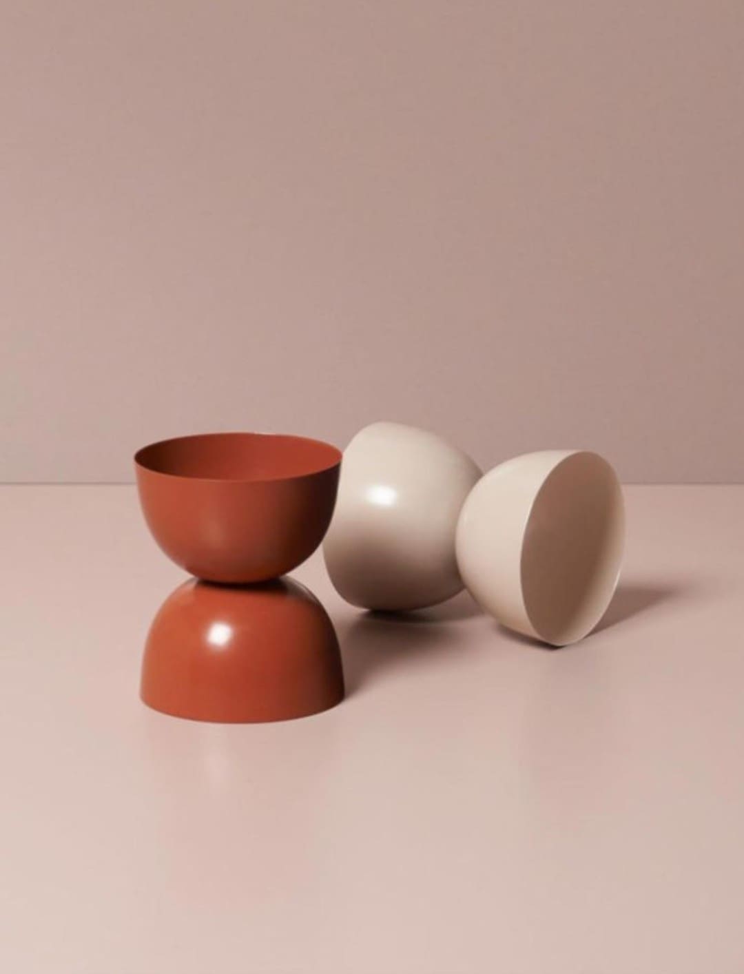 Eggcup style incense holders