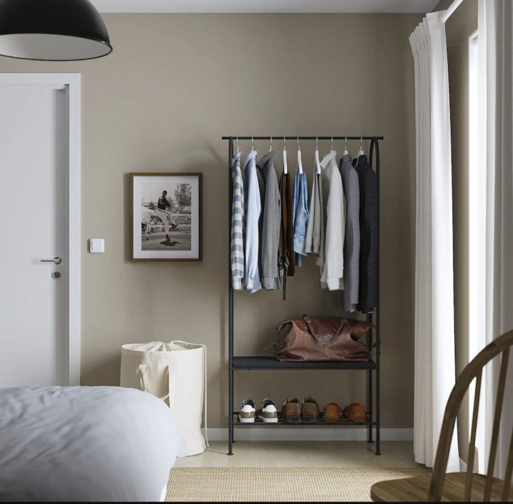 IKEA clothes rack