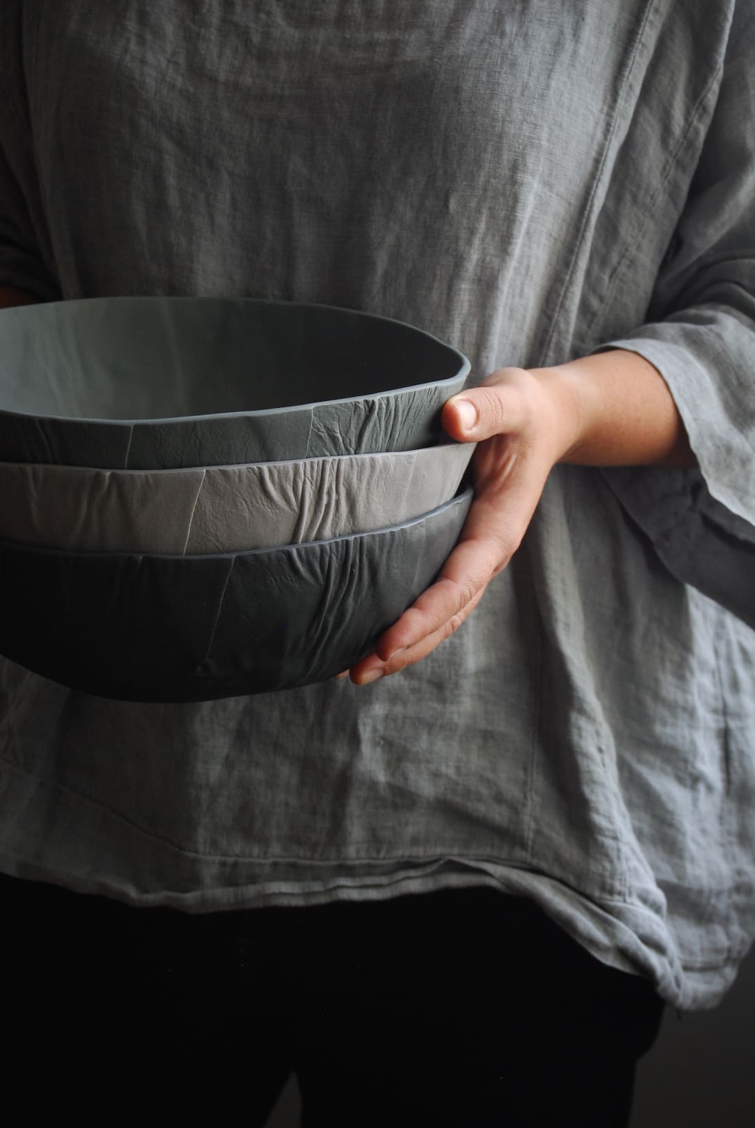 Beste Ogan TABAK leather series salad bowls