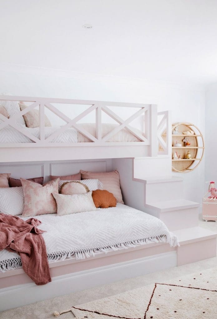 Hamptons criss cross bunk bed
