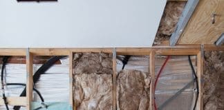Plumbing rough in