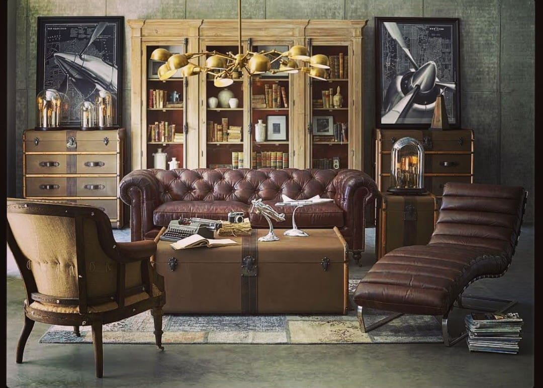 Aeroplane styled man cave